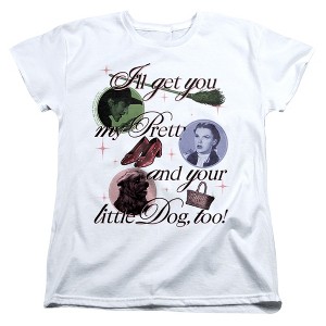 Women's The Wizard Of Oz I'Ll Get You My Pretty T-Shirt - 1 of 4
