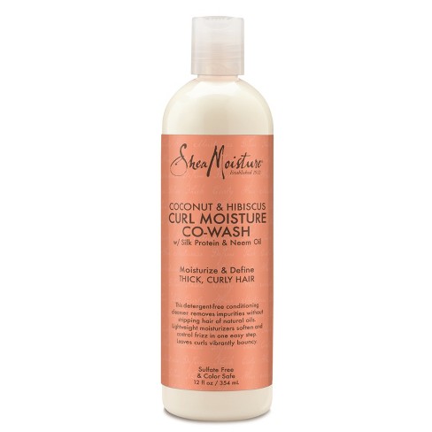SheaMoisture Coconut & Hibiscus Co-Wash Conditioning Cleanser - 12 fl oz - image 1 of 3