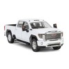 1/64 2022 GMC Sierra 2500 Denali, Summit White, Karson Diecast Exclusive 51510-B - 2 of 4