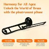 pInstrument Plastic pBone Trombone with Mouthpieces & Bag – Lightweight, Durable ABS Build, Ergonomic Grip & Authentic Bb Sound – Ideal for Beginners - 2 of 4