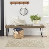 Nourison Beige Plaid Non-Skid Kitchen Washable Accent Rug Mat - 2 of 4