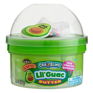 Cra-Z-Slimy Slime Dome Green Lil' Guac - 1 of 4