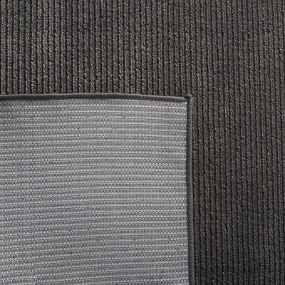 Revive Charcoal 4' x 6' Synthetic Area Rug