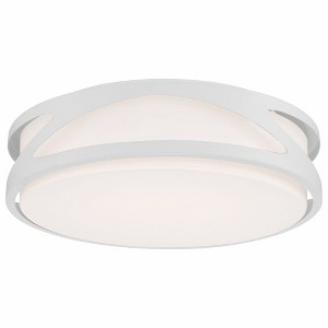 Access Lighting Lucia 1 - Light Flush Mount in  White - 1 of 2