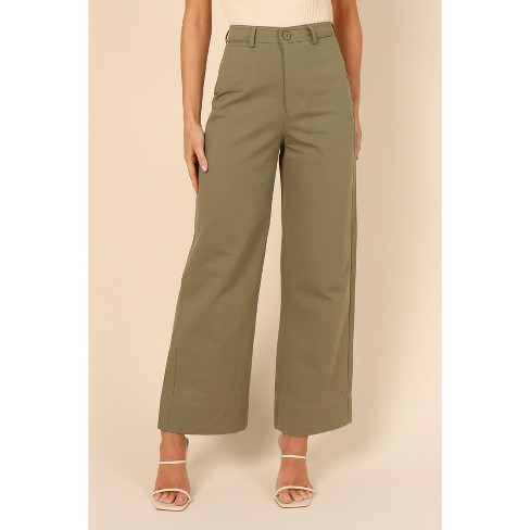 Plus Size Grace Pintuck Wide Leg Trouser