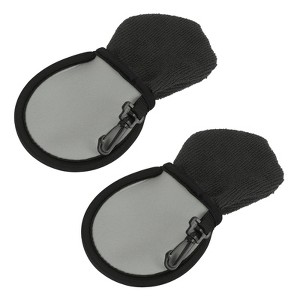 Unique Bargains Golf Ball Cleaner Pouch Pocket Washer Bags with Clips 2 Pcs - 1 of 4