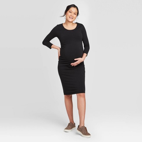 3/4 Sleeve T-Shirt Maternity Dress - Isabel Maternity by Ingrid & Isabel™ - image 1 of 2