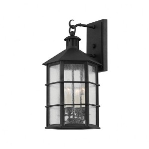 Troy Lighting Lake County 4 - Light Wall Light in  French Iron Clear Seeded Shade - 1 of 1