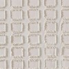 SEVOBAL Shower Curtain Woven Clipped Solid Geo Design Rich Texture Modern Bathroom Decor Easy Care Machine Washable, Sand, 72"*72"*0.13" - 2 of 4