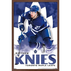 Trends International NHL Toronto Maple Leafs - Matthew Knies 25 Framed Wall Poster Prints - 1 of 4
