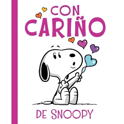 Con Cariño de Snoopy (Love from Snoopy) - (Peanuts) by  Charles M Schulz (Hardcover)