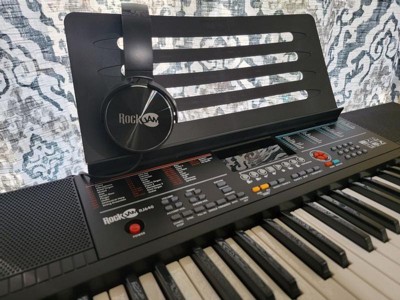 RockJam 54 Key Keyboard, a Portable Keyboard Piano with Full Sized Keys :  Rock Jam