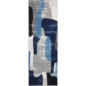 Washable Area Rug - Non-Slip Stain Resistant Ultra Soft Carpet Large Modern Throw Rug for Living Room Bedroom Dining Room Office Decor - 1 of 4