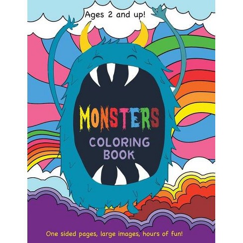 Download Monsters Coloring Book For Kids Ages 2 And Up By Engage Books Paperback Target