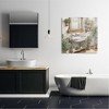 Stupell Industries Bathroom View with Plants, 30" x 30" - 2 of 4