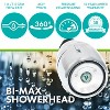 Niagara Conservation Bi-Max 1-Spray with 1.0-1.5 GPM 2.125 in. Wall Mount Adjustable Fixed Shower Head - Chrome - 2 of 4