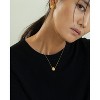 Bearfruit Jewelry Sterling Silver 18k Gold Plated Flora Cultured Pearl Necklace - 4 of 4