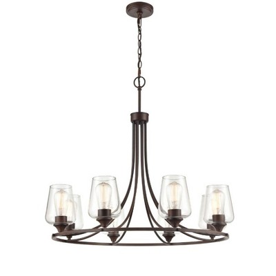 Millennium Lighting Ashford 8 - Light Chandelier in  Rubbed Bronze