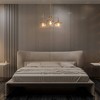 LNC Quoridan Polished Gold Chandelier Lighting LED Dry Rated Chandelier - 3 of 4