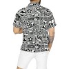 LA LEELA Mens Hawaiian Short Sleeve Button Down Shirt Men's Casual Shirts Vacation Tropical Beach Summer Party Shirts for Men Funny - 2 of 4