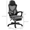 Aghana Digitals Ergonomic Mesh Office Chair with Adjustable Height, 135° Recline & Retractable - 3 of 4