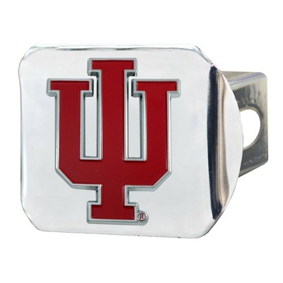 NCAA Indiana Hoosiers University Metal Emblem Hitch Cover