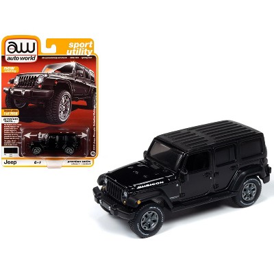 diecast jeep wrangler unlimited black