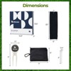 Costway Golf Gift Set for Men w/ Golf Balls Golf Tees Golf Towel Golf Belt Golf Hat - 2 of 4