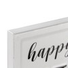 Northlight 31.5" Metal Happy Halloween Wall Sign - 4 of 4