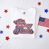 Simply Sage Market Women's Oh My Stars Cursive Short Sleeve Garment Dyed Tee - 3 of 4