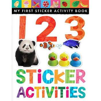 123 Sticker Activities Juvenile Fiction by Tiger Tales (Paperback)