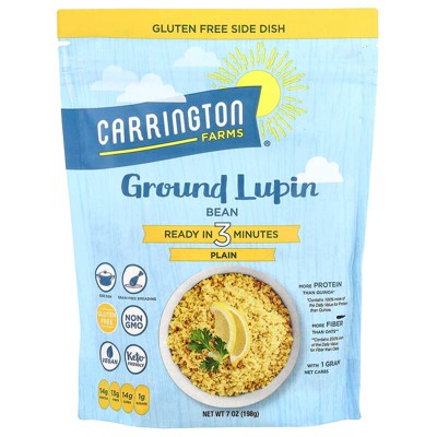Carrington Farms Keto Ground Lupin Bean Plain 7 oz