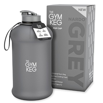 The Gym Keg 74oz Water Bottle With Carry Handle - Blue : Target