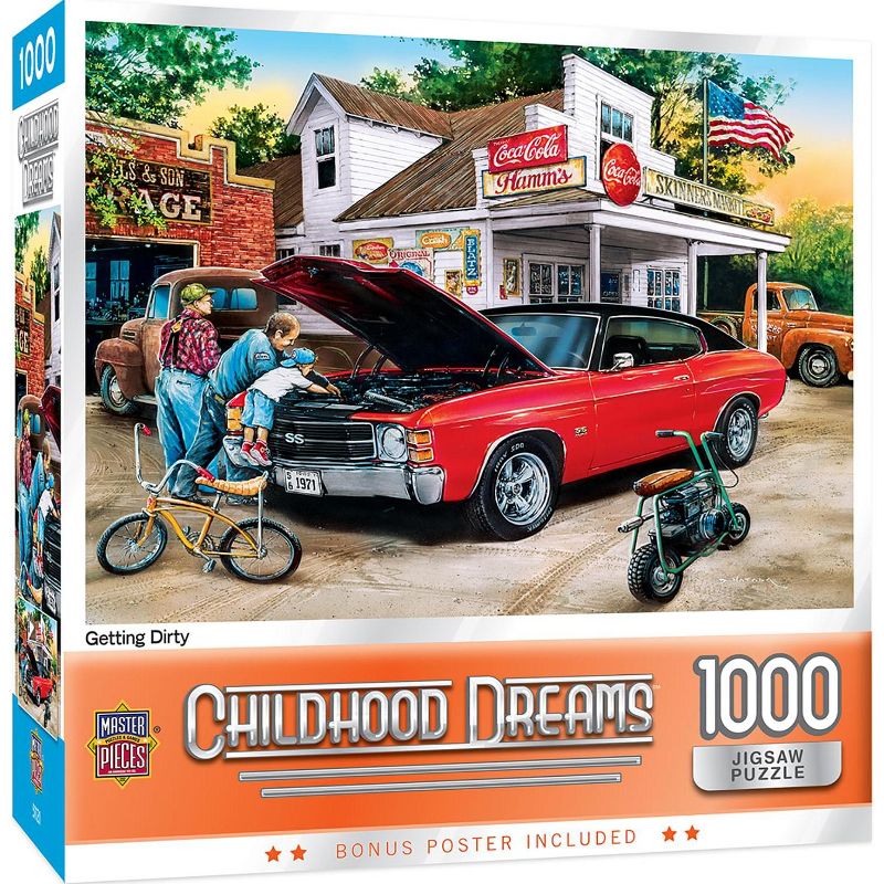 MasterPieces Inc Childhood Dreams Getting Dirty 1000 Piece Jigsaw Puzzle, 2 of 7