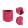 Unique Bargains Sport Absorbing Cotton Terry Cloth Wrist Sweatbands Wristbands 3.15" 1 Pair - 3 of 4