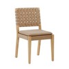 Nathan James Set of 6 Cohen Faux Leather Dining Chair Brown - 2 of 4