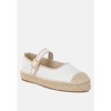 Ostac Genuine Leather Mary Jane Women Espradrilles - 2 of 4