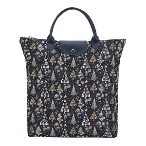 Signare USA Christmas Tree Foldaway Reusable Grocery Bag - 1 of 4