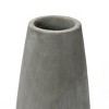 Storied Home Tall Paulownia Wood Vase with Washed Finish, Grey - 4 of 4