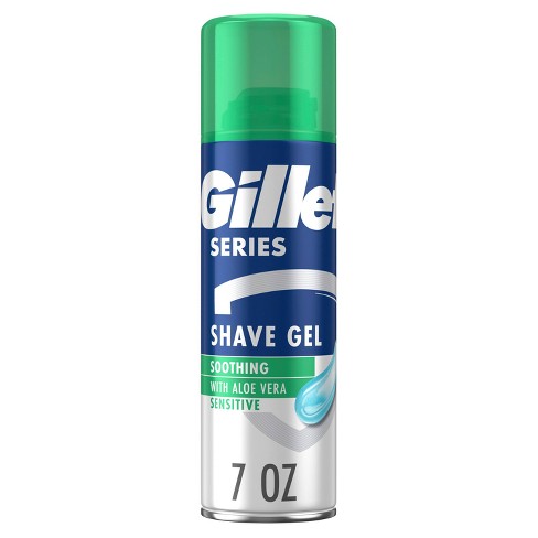 Gillette Series Sensitive Soothing With Aloe Vera Men's Shave Gel - 7oz :  Target