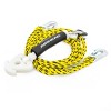Airhead Self Centering Tow Harness 1-2 Rider Tow Rope 12' Long - Yellow/Black - 3 of 4