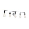 Elegant Lighting Serif 5 light chrome Wall Sconce - 4 of 4
