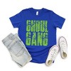 Ghoul Gang Block Distressed - Youth Short Sleeve Graphic T-Shirt - 3 of 4