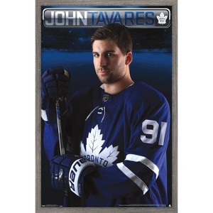 Trends International NHL Toronto Maple Leafs - John Tavares 18 Framed Wall Poster Prints - 1 of 4