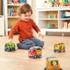 Melissa & Doug Pull-Back Construction Vehicles - Soft Baby Toy Play Set of 4 Vehicles - 2 of 4