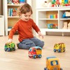 Melissa & Doug Pull-Back Construction Vehicles - Soft Baby Toy Play Set of 4 Vehicles - image 2 of 4