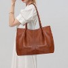 Large Tote Bag for Women Work Vegan Leather 16L Ladies Handbags - 2 of 4