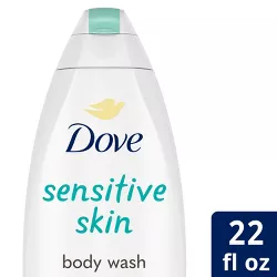 Dove Beauty Sensitive Skin Unscented Sulfate-Free Body Wash - 22 fl oz