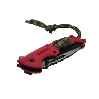 Adventure is Out There Survival Blade - Cherry Red