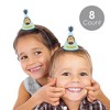 Big Dot of Happiness Baby Boy Teddy Bear - Mini Cone Baby Shower Party Hats - Small Little Party Hats - Set of 8 - image 2 of 4